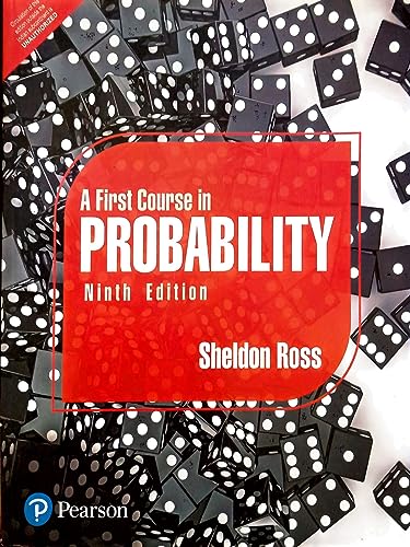 Imagen de archivo de A First Course in Probability a la venta por Wrigley Books