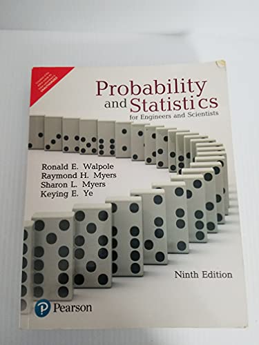 Stock image for Probability and Statistics for Engineers and Scientists for sale by Majestic Books