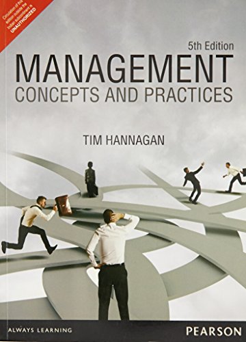 Stock image for Management: Concepts and Practices for sale by MusicMagpie