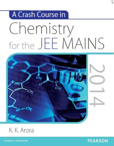 9789332522718: A Crash Course in Chemistry for Jee Main (Old Edition)