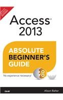 Stock image for Access 2013 Absolute BeginnerS Guide for sale by Books in my Basket