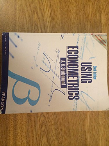 Beispielbild fr Using Econometrics: A Practical Guide, 6e zum Verkauf von BooksRun