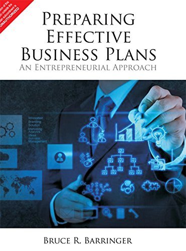 Imagen de archivo de Preparing Effective Business Plans - An Entrepreneurial Approach a la venta por BooksRun
