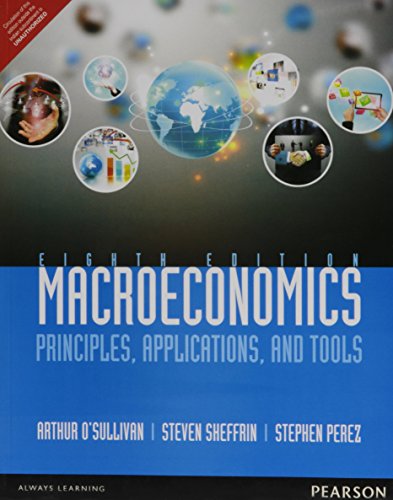 Stock image for Macroeconomics: Principles Applications And Tools, 8Th Edn for sale by Books in my Basket