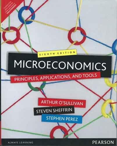 Beispielbild fr Microeconomics: Principles, Applications, And Tools zum Verkauf von TextbookRush
