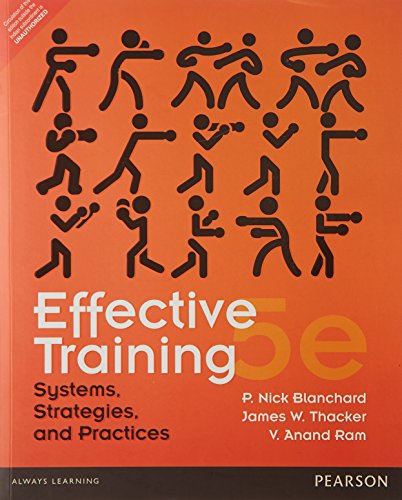 Imagen de archivo de Effective Training a la venta por ThriftBooks-Dallas