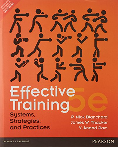 Stock image for Effective Training for sale by Better World Books