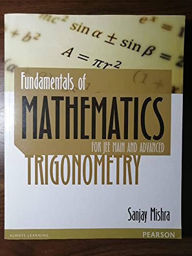 9789332537835: Fundamentals Of Mathematics - Trigonometry: For Jee Main And Advanced