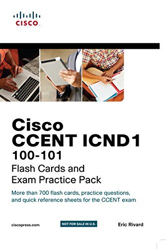 9789332539402: CCENT ICND1 100-101 FLASH CARDS AND EXAM PRACTICE PACK, 1/E [Paperback] [Jan 01, 2014] Eric Rivard