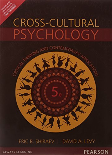 Stock image for Cross-cultural Psychology : Critical Thinking and Contemporary Applications for sale by ThriftBooks-Dallas