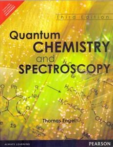 9789332544956: Quantum Chemistry And Spectroscopy, 3Rd Edition