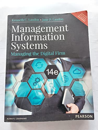 Imagen de archivo de Management Information Systems a la venta por Anybook.com