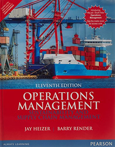 Beispielbild fr Operations Management 11/e (2 colors) zum Verkauf von Blue Vase Books