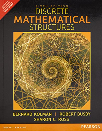 Stock image for Discrete Mathematical Structures, 6Th Edn for sale by Books in my Basket