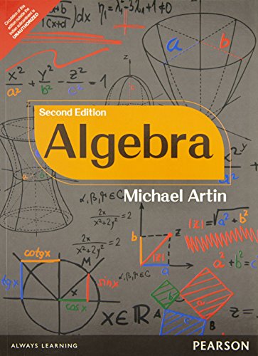 9789332549838: Algebra, 2Nd Edition