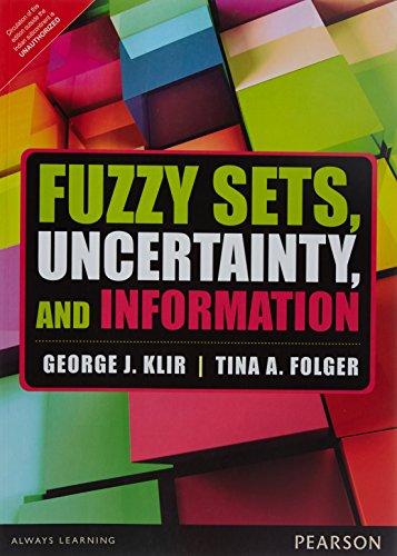 Beispielbild fr Fuzzy Sets Uncertainty, And Information, 1St Edn zum Verkauf von Books in my Basket