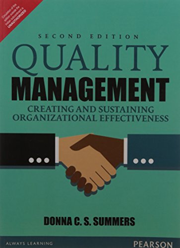Stock image for Quality Management for sale by Better World Books