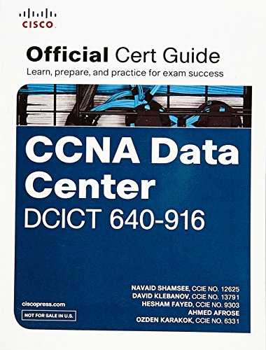 9789332553262: CCNA Data Center DCICT 640-916 Official Cert Guide 1/ed