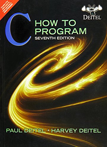 9789332555310: C How To Program, 7Th Edition
