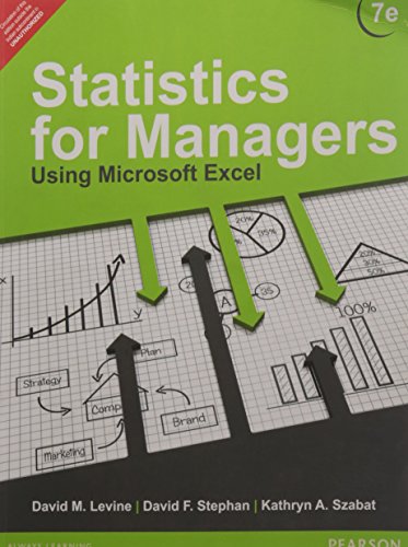 9789332556874: Statistics for Managers Using Microsoft Excel, 7th ed.