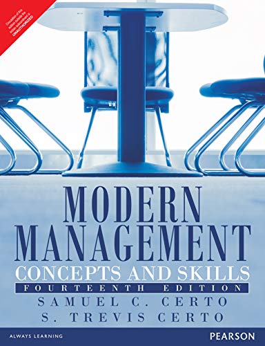 Beispielbild fr Modern Management: Concepts and Skills (14th Ed) zum Verkauf von Campbell Bookstore