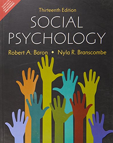 Beispielbild fr Social Psychology, 13E (4 Colour) zum Verkauf von Better World Books