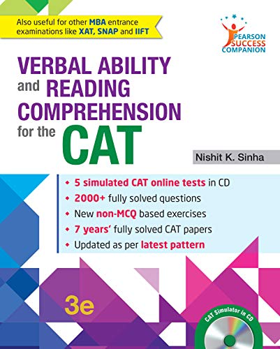 9789332570023: Verbal Ability And Reading Comprehension For The Cat