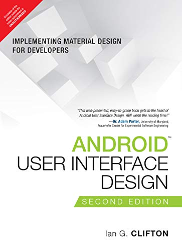 9789332570924: Android User Interface Design: Implementing Material Design For Developers