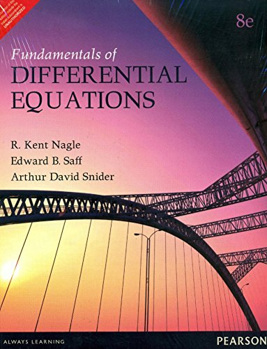 Stock image for Fundamentals Of Differential Equations, 8/E for sale by Books of the Smoky Mountains
