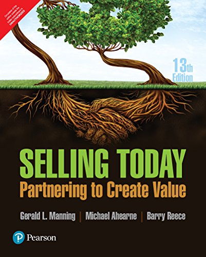 Beispielbild fr Selling Today: Partnering To Create Value, 13Th Edn zum Verkauf von SecondSale