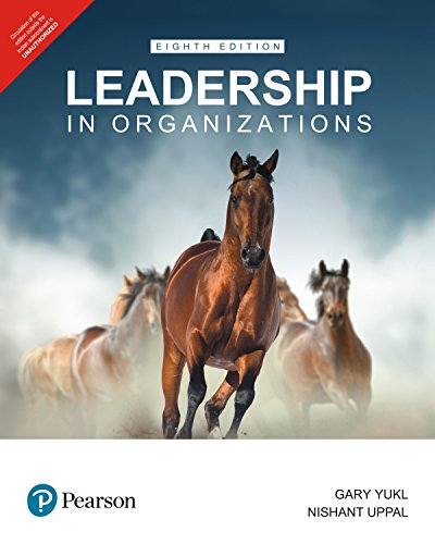 Beispielbild fr Leadership in Organization, 8th ed. zum Verkauf von SecondSale