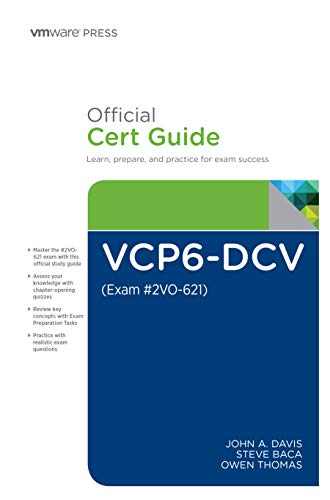 9789332581265: Vcp6-Dcv Official Cert Guide (Exam #2V0-621)