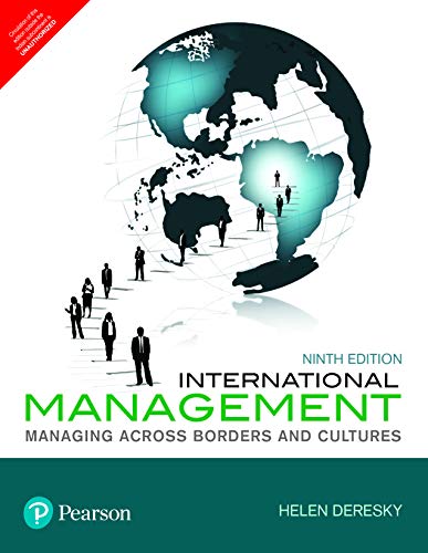 Imagen de archivo de International Management 9Th Edition a la venta por Irish Booksellers