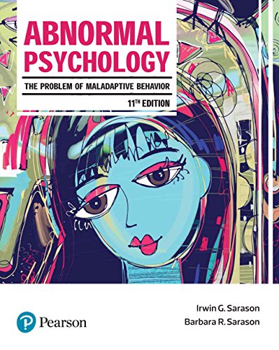 Stock image for Abnormal Psychology: The Problem Of Maladaptive Behavior, 11Th Edn for sale by Books in my Basket