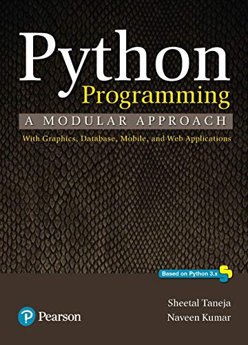 9789332585348: Python Programming: A Modular Approach