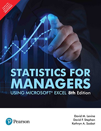 9789332585744: Statistics for Managers Using Microsoft Excel (8th Edition)