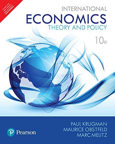Stock image for International Economics: Theory And Policy, 10Th Edn for sale by Books in my Basket