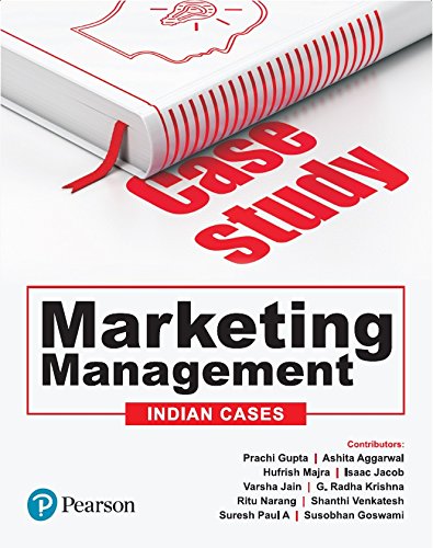 9789332587106: Marketing Management : Indian Cases, 1/e [Paperback] Gupta prachi