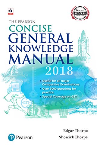 Stock image for Pearson Concise General Knowledge Manual 2018 for sale by Books Puddle