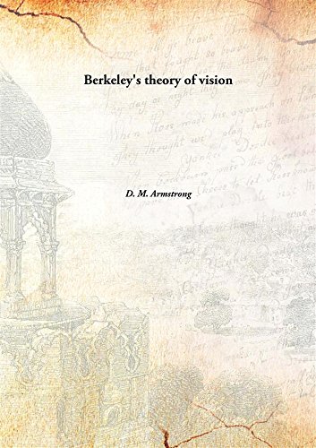 Beispielbild fr Berkeley's Theory of Vision zum Verkauf von Books Puddle