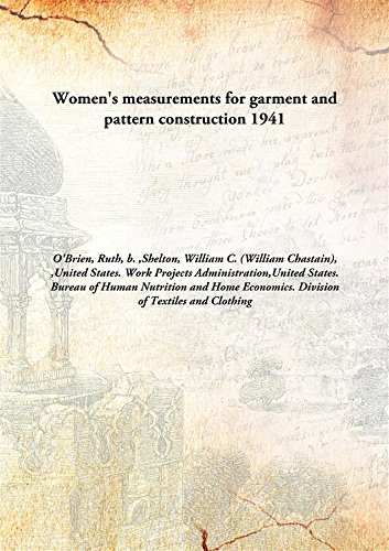 Imagen de archivo de Women's Measurements for Garment and Pattern Construction a la venta por Books Puddle