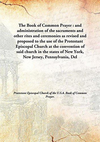 Imagen de archivo de The Book of Common Prayer a la venta por Books Puddle