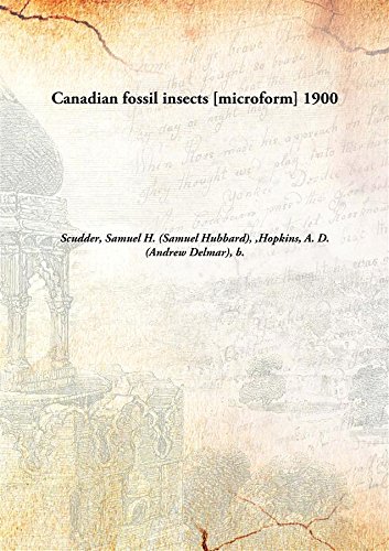 Stock image for Canadian Fossil Insects [Microform] for sale by Books Puddle