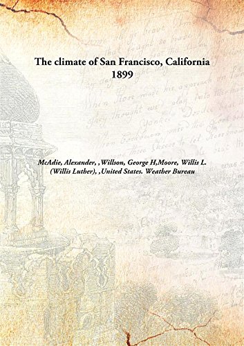 Stock image for The Climate of San Francisco, California for sale by Books Puddle