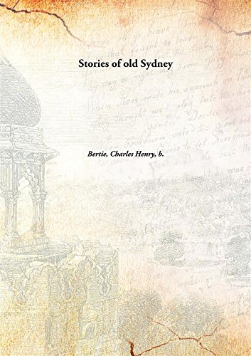 Imagen de archivo de Stories of Old Sydney a la venta por Books Puddle