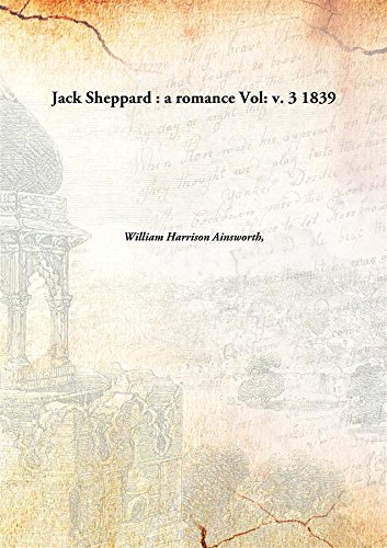 Imagen de archivo de Jack Sheppard a la venta por Books Puddle