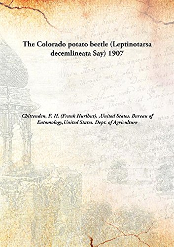 Beispielbild fr The Colorado potato beetle (Leptinotarsa decemlineata Say) [HARDCOVER] zum Verkauf von Books Puddle