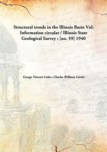 Beispielbild fr Structural trends in the Illinois Basin [HARDCOVER] zum Verkauf von Books Puddle