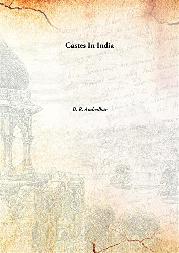 Stock image for Castes In India [HARDCOVER] for sale by Books Puddle