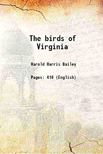 Stock image for The birds of Virginia 1913 for sale by Books Puddle